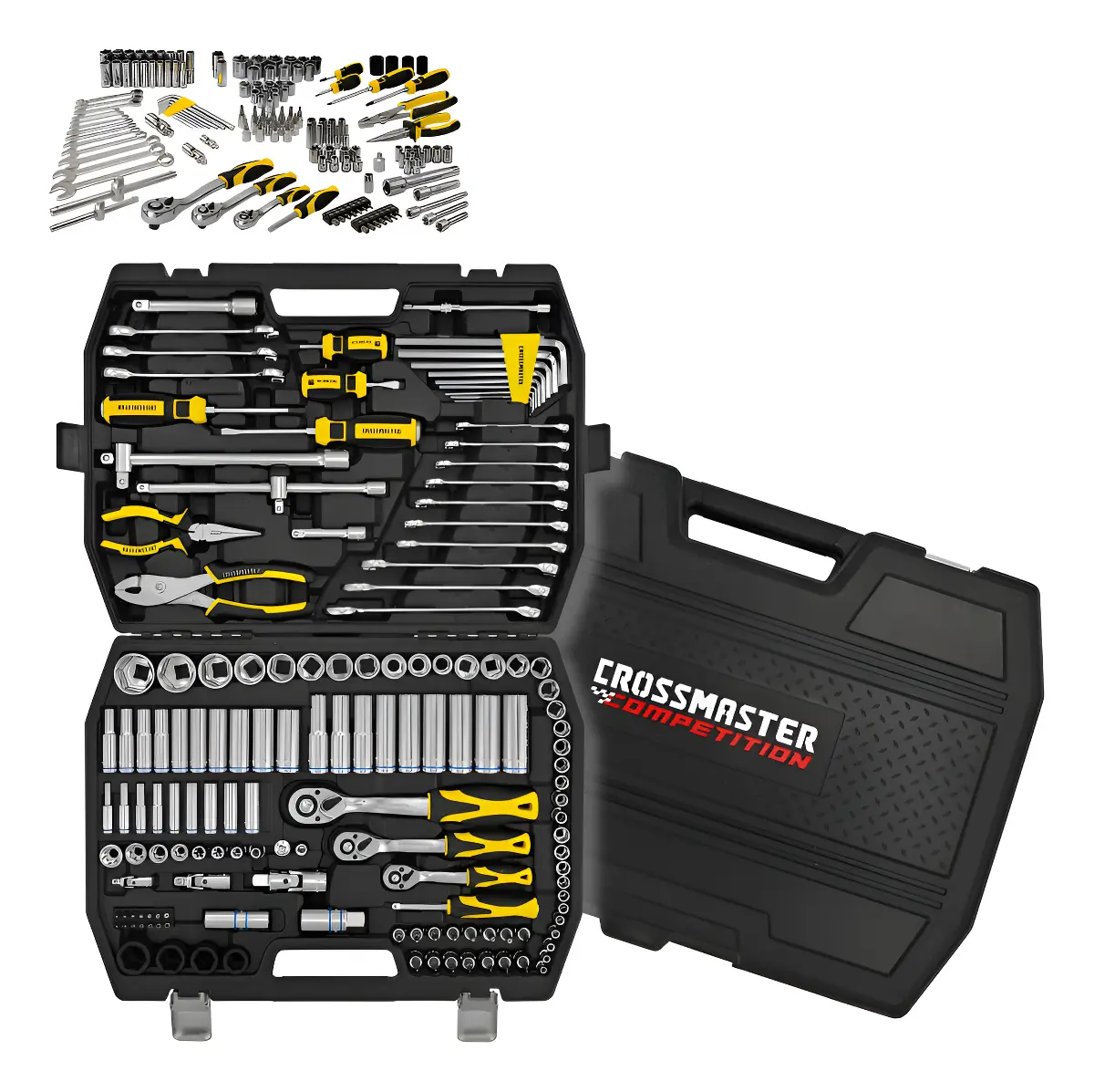 Set Juego Kit Herramientas Crossmaster 150 Piezas Competition