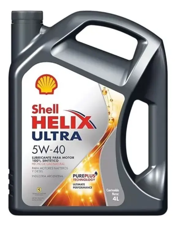 Aceite Shell Helix Ultra 5W-40 Sintético 4L
